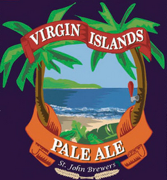 VIRGIN ISLANDS PALE ALE ST. JOHN BREWERS logo