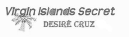 VIRGIN ISLANDS SECRET DESIRÉ CRUZ logo