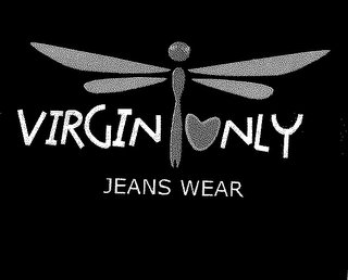 VIRGIN ONLY JEANS WEAR logo