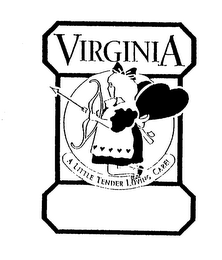VIRGINIA A LITTLE TENDER LOVING CARE! logo
