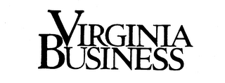 VIRGINIA BUSINESS logo