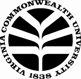 VIRGINIA COMMONWEALTH UNIVERSITY 1838 logo