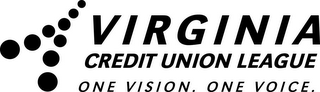 VIRGINIA CREDIT UNION LEAGUE ONE VISION. ONE VOICE. logo