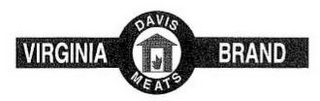 VIRGINIA DAVIS BRAND MEATS logo
