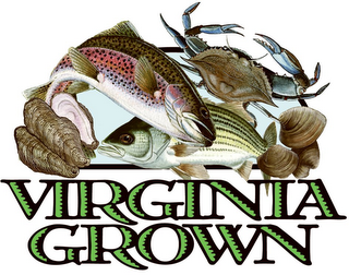 VIRGINIA GROWN logo
