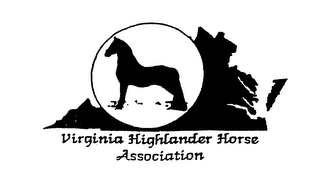 VIRGINIA HIGHLANDER HORSE ASSOCIATION logo