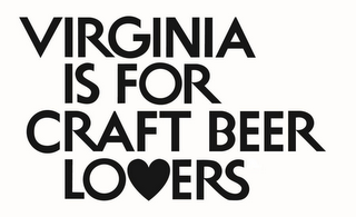 VIRGINIA IS FOR CRAFT BEER LOVERS logo