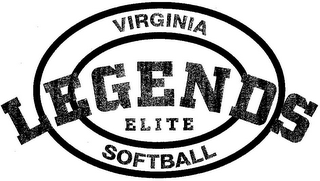 VIRGINIA LEGENDS ELITE SOFTBALL logo