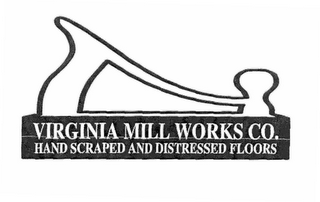 VIRGINIA MILL WORKS CO. HAND SCRAPED AND DISTRESSED FLOORS logo