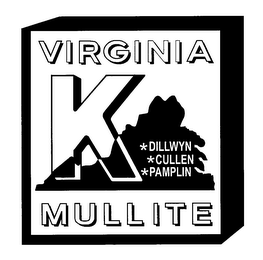 VIRGINIA MULLITE K DILLWYN CULLEN PAMPLIN logo