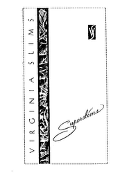 VIRGINIA SLIMS VS SUPERSLIMS logo