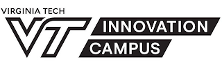 VIRGINIA TECH VT INNOVATION CAMPUS logo