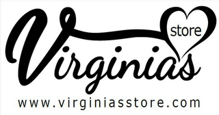 VIRGINIA'S STORE WWW.VIRGINIASSTORE.COM logo