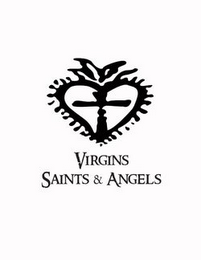 VIRGINS SAINTS & ANGELS logo