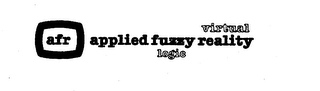 VIRTUAL APPLIED FUZZY REALITY LOGIC AFR logo