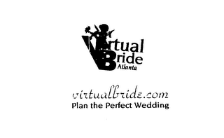 VIRTUAL BRIDE ATLANTA VIRTUALBRIDE.COM PLAN THE PERFECT WEDDING logo