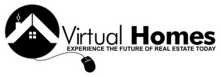 VIRTUAL HOMES EXPERIENCE THE FUTURE OF REAL ESTATE TODAY logo