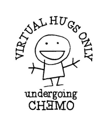 VIRTUAL HUGS ONLY UNDERGOING CHEMO logo