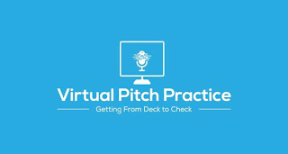 VIRTUAL PITCH PRACTICE GETTING FROM DECK TO CHECK logo
