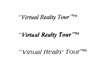 VIRTUAL REALTY TOUR logo