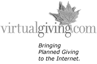 VIRTUALGIVING BRINGING PLANNED GIVING TO THE INTERNET logo