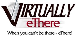 VIRTUALLY ETHERE WHEN YOU CAN'T BE THERE - ETHERE! logo