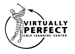 VIRTUALLY PERFECT GOLF LEARNING CENTER logo