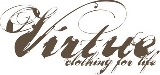 VIRTUE CLOTHING FOR LIFE logo