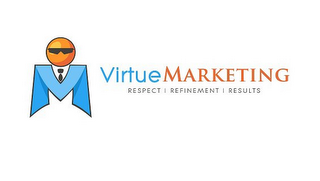 VIRTUEMARKETING RESPECT REFINEMENT RESULTS logo
