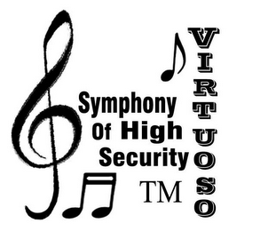 VIRTUOSO SYMPHONY OF HIGH SECURITY logo
