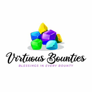 VIRTUOUS BOUNTIES BLESSINGS IN EVERY BOUNTY logo
