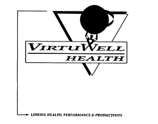 VIRTUWELL HEALTH LINKING HEALTH, PERFORMANCE & PRODUCTIVITY logo