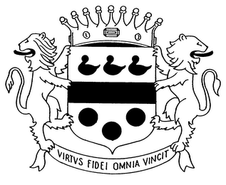 VIRTVS FIDEI OMNIA VINCIT logo