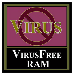 VIRUS VIRUSFREE RAM logo