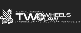 VISA TO VERDICTS TWO WHEELS LAW IMMIGRATION AND INJURY LAW FOR CYCLISTS logo