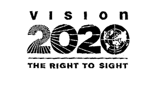 VISION 2020 THE RIGHT TO SIGHT logo
