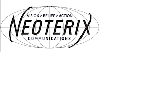 VISION BELIEF ACTION NEOTERIX COMMUNICATIONS logo
