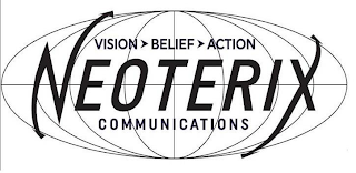 VISION BELIEF ACTION NEOTERIX COMMUNICATIONS logo