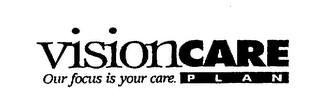 VISION CARE OUR FOCUS IS YOUR CARE. PLAN