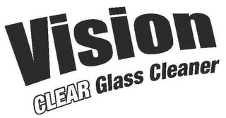 VISION CLEAR GLASS CLEANER logo