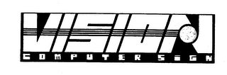 VISION COMPUTER SIGN logo