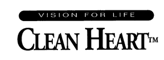 VISION FOR LIFE CLEAN HEART logo