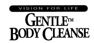 VISION FOR LIFE GENTLE BODY CLEANSE logo