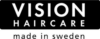 VISION HAIRCARE MADE IN SWEDEN logo