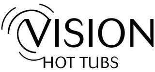 VISION HOT TUBS logo
