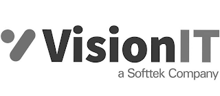 VISION IT A SOFTTEK COMPANY logo