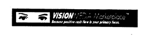 VISION MEDIA MARKETPLACE BECAUSE POSITIVE CASH FLOW IS YOUR PRIMARY FOCUS. logo