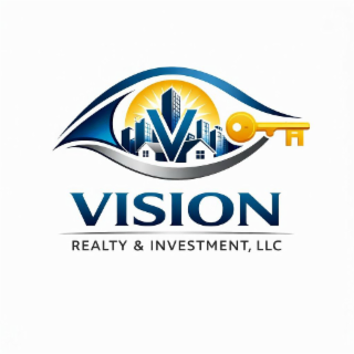 VISION; REALTY; &; INVESTMENT","LLC "V"; & logo