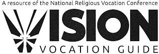 VISION VOCATION GUIDE A RESOURCE OF THENATIONAL RELIGIOUS VOCATION CONFERENCE logo