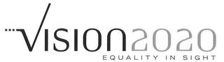 VISION2020 EQUALITY IN SIGHT logo